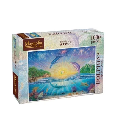 Magnolia 4305 - Dolphins - David Mateu Special Edition - 1000 db-os puzzle