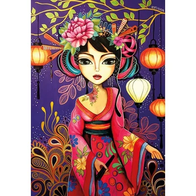 Magnolia 1711 - Geisha - Romi Lerda Special Edition - 1000 db-os puzzle