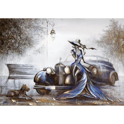 Magnolia 2318 - Lady in Blue - Raen Special Edition - 1000 db-os puzzle
