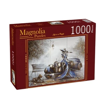 Magnolia 2318 - Lady in Blue - Raen Special Edition - 1000 db-os puzzle