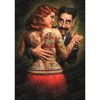 Magnolia 3402 - Lydia the Tattooed Lady - Mark Fredrickson Special Edition - 1000 db-os puzzle