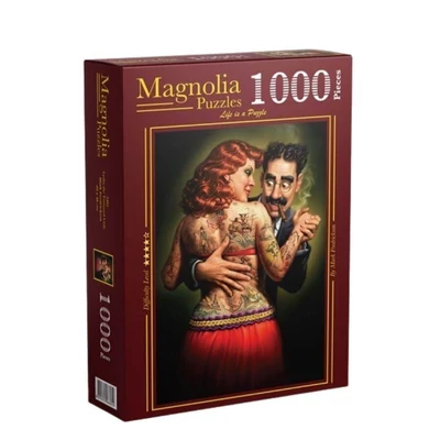 Magnolia 3402 - Lydia the Tattooed Lady - Mark Fredrickson Special Edition - 1000 db-os puzzle