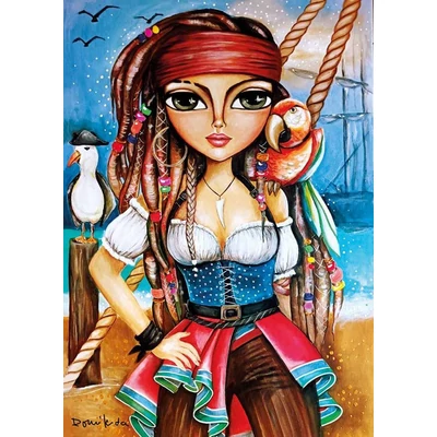 Magnolia 1718 - The Beautiful Pirate - Romi Lerda Special Edition - 1000 db-os puzzle
