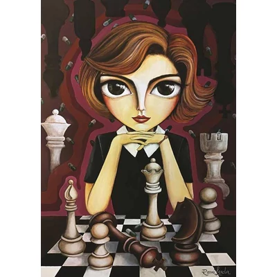 Magnolia 1703 - The Queen&#039;s Gambit - Romi Lerda Special Edition - 1000 db-os puzzle