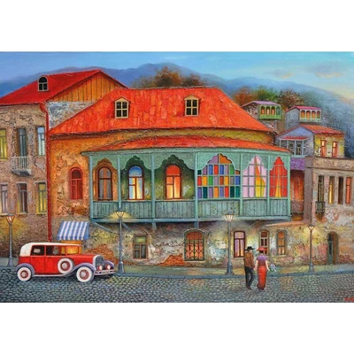 Magnolia 2312 - The Street of Old Tbilisi - David Martiashvili Special Edition - 1000 db-os puzzle