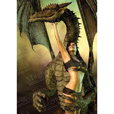 Magnolia 2313 - Woman and Dragon - 1000 db-os puzzle