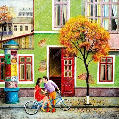 Magnolia 9501 - Autumn Kiss - David Martiashvili Special Edition - 1023 db-os Square puzzle