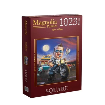 Magnolia 3401 - Bottle Rocket Diner - Mark Fredrickson Special Edition - 1023 db-os Square puzzle