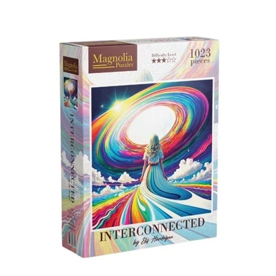 Magnolia 8604 - Interconnected - Elif Hürdogan Special Edition - 1023 db-os Square puzzle