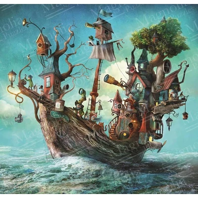 Magnolia 4601 - Off We Go! - Alexander Jansson Special Edition - 1023 db-os Square puzzle