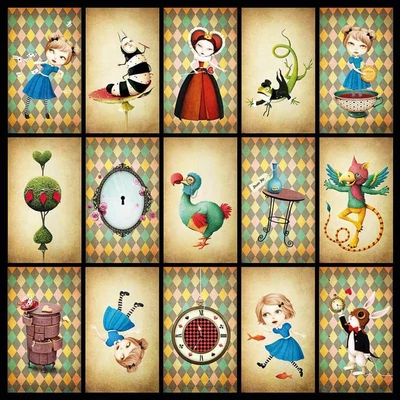 Magnolia 3013 - Wonderland - 1023 db-os Square puzzle