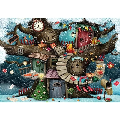 Magnolia 3514 - Christmas in the Forest - 1500 db-os Mini puzzle
