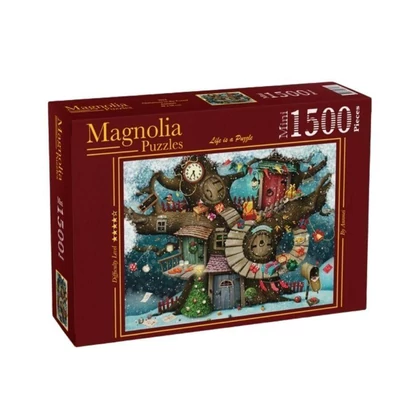 Magnolia 3514 - Christmas in the Forest - 1500 db-os Mini puzzle