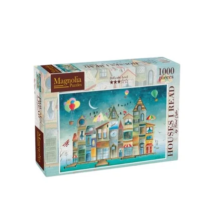 Magnolia 1014 - Houses I Read - 1000 db-os puzzle