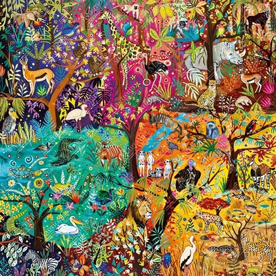 Magnolia 4102 - Rainbow Safari  - 1023 db-os puzzle
