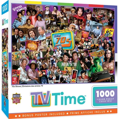 MasterPieces 72156 - TV Time Collection - 70's Shows - 1000 db-os puzzle