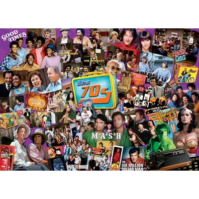 MasterPieces 72156 - TV Time Collection - 70's Shows - 1000 db-os puzzle