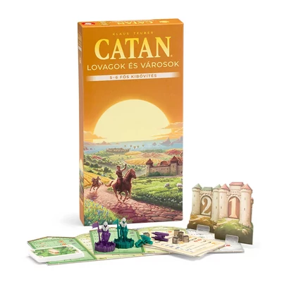 Catan kiegészítő - Lovagok és Városok 5-6 főre