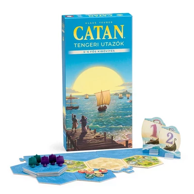 Catan kiegészítő - Tengeri Utazó kiegészítés 5-6 főre