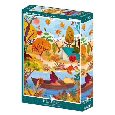 Pieces &amp;amp; Peace 0138 - Autumn Colours - 1000 db-os puzzle