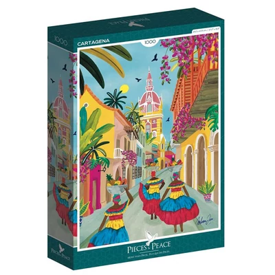 Pieces &amp;amp; Peace 0007 - Cartagena - 1000 db-os puzzle