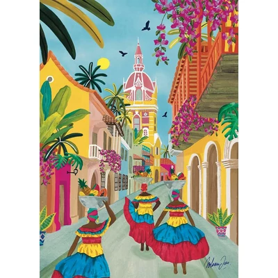 Pieces &amp;amp; Peace 0007 - Cartagena - 1000 db-os puzzle