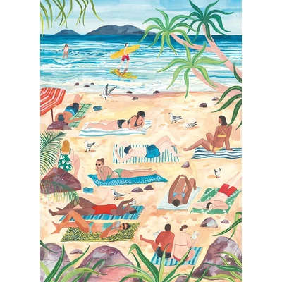 Pieces &amp;amp; Peace 0020 - Day at the Beach - 1000 db-os puzzle