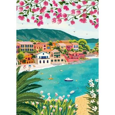 Pieces &amp;amp; Peace 0077 - Kefalonia - Greece - 1000 db-os puzzle