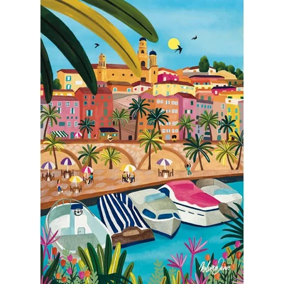 Pieces &amp;amp; Peace 0009 - Menton - 1000 db-os puzzle
