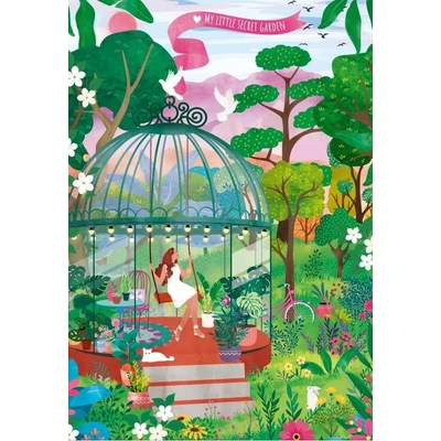 Pieces &amp;amp; Peace 0200 - My Little Secret Garden - 1000 db-os puzzle