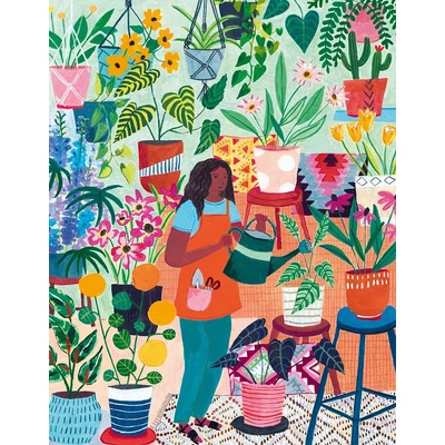 Pieces &amp;amp; Peace 0090 - Plant Lady - 1000 db-os puzzle