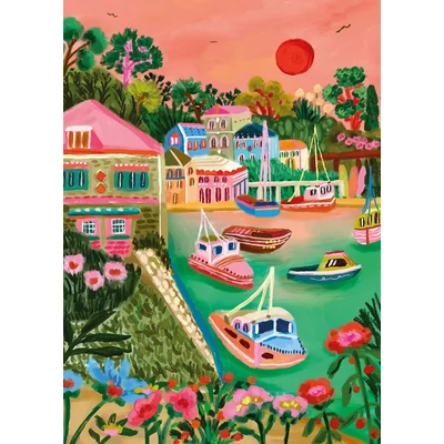 Pieces &amp;amp; Peace 0104 - Polperro - 1000 db-os puzzle