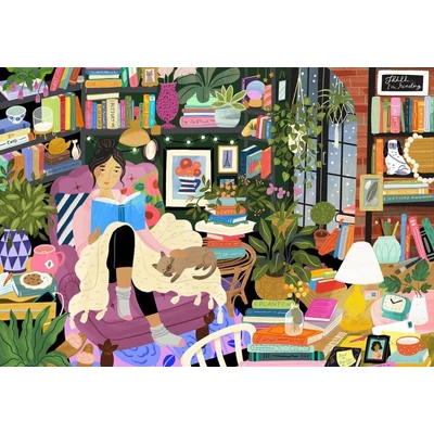 Pieces &amp; Peace 0199 - Reading Nook - 1000 db-os puzzle