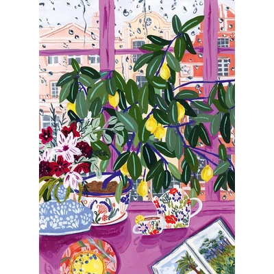 Pieces &amp;amp; Peace 1000 db-os puzzle - Tea with Marianne (0025)