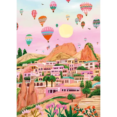 Pieces &amp;amp; Peace 0058 - Cappadocia - 1500 db-os puzzle