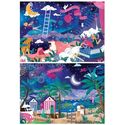 Pieces &amp;amp; Peace 0192 - My Dreams - 2 x 500 db-os puzzle