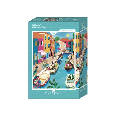 Pieces &amp;amp; Peace 0304 - Burano - 96 db-os Mini puzzle 