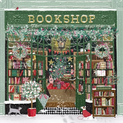 Pieces &amp;amp; Peace 0268 - Christmas Bookshop - 1000 db-os puzzle
