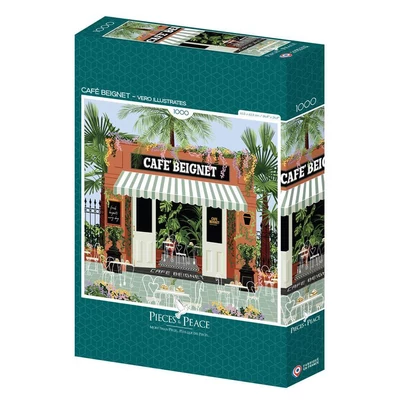 Pieces &amp;amp; Peace 0172 - Coffee Beignet - 1000 db-os puzzle