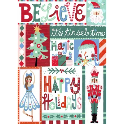 Pieces &amp;amp; Peace 0145 - Christmas Collage - 500 db-os puzzle