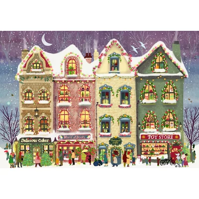 Pieces &amp;amp; Peace 0153 - Christmas Shopping - 1000 db-os puzzle