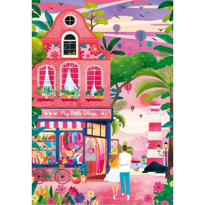 Pieces &amp;amp; Peace 0157 - My Little Shop - 1000 db-os puzzle