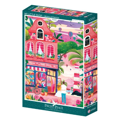Pieces &amp;amp; Peace 0157 - My Little Shop - 1000 db-os puzzle