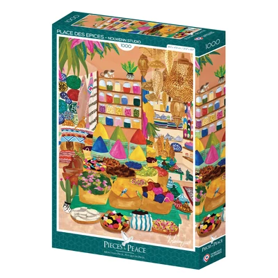 Pieces &amp;amp; Peace 0167 - Spice equare - 1000 db-os puzzle