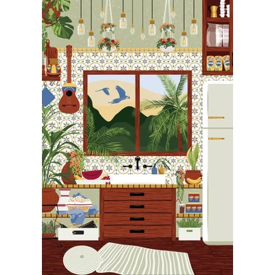 Pieces &amp;amp; Peace 0160 - Venezuelan Kitchen - 1000 db-os puzzle