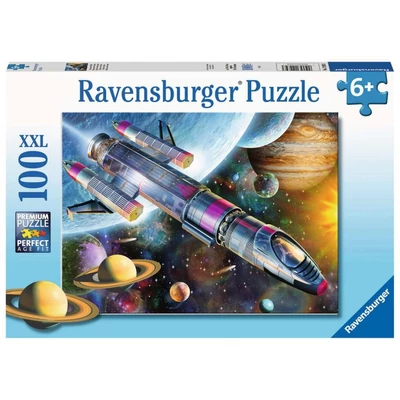 Ravensburger 12939 - Küldetés az űrben - 100 db-os XXL puzzle