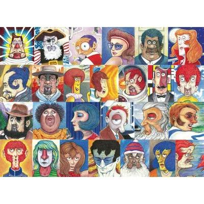 Ravensburger 500 db-os puzzle - Arcok (16830)