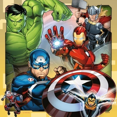  Ravensburger 08040 - Avengers - Bosszúállók - 3 x 49 db-os puzzle
