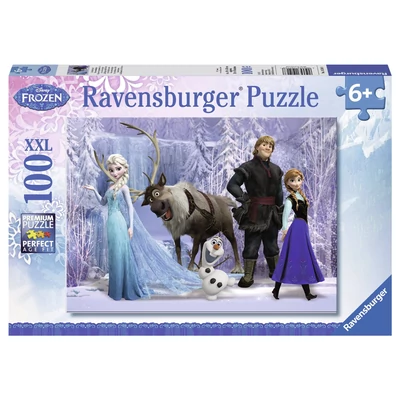 Ravensburger 10516 - Jégvarázs - A Hókirálynő birodalma - 100 db-os XXL puzzle