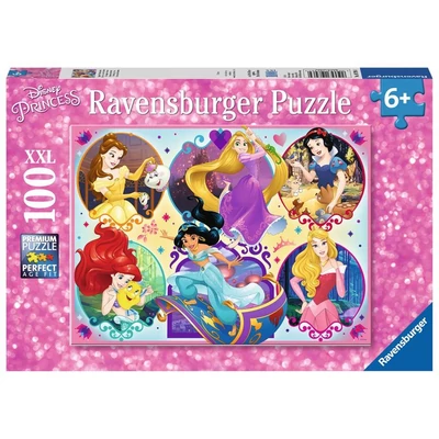 Ravensburger 10796 - Disney Princess - Légy önmagad! - 100 db-os XXL puzzle
